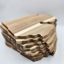 Load image into Gallery viewer, Michigan shaped cutout Boards. Acacia wood