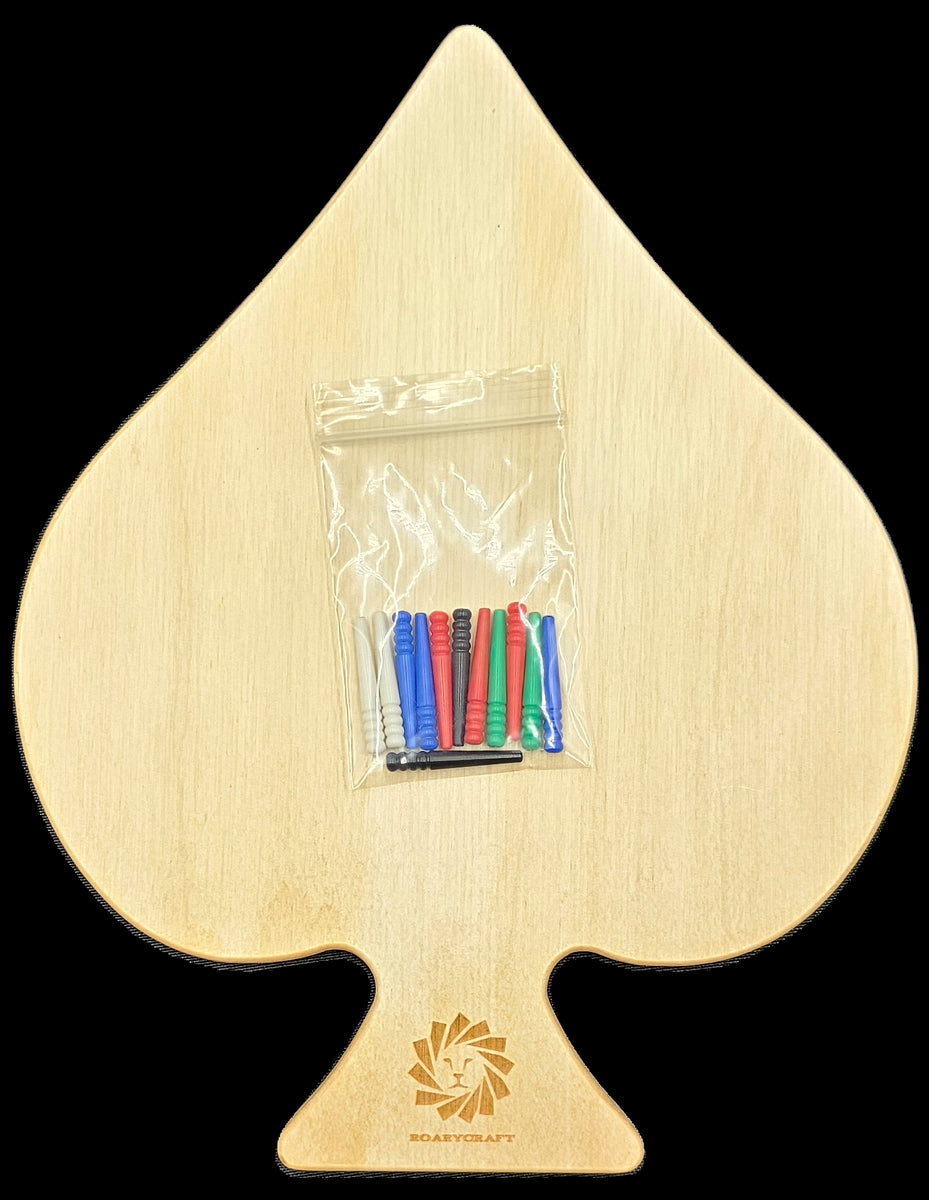 SPADES Score Keeping Gameboard RoaryCraft