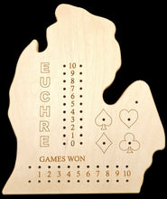 Load image into Gallery viewer, Euchre-Michigan-Lower penisula-Game front side
