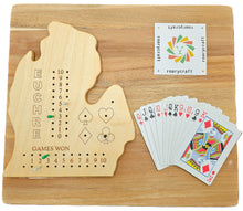 Load image into Gallery viewer, MICHIGAN LP Euchre gameboard

