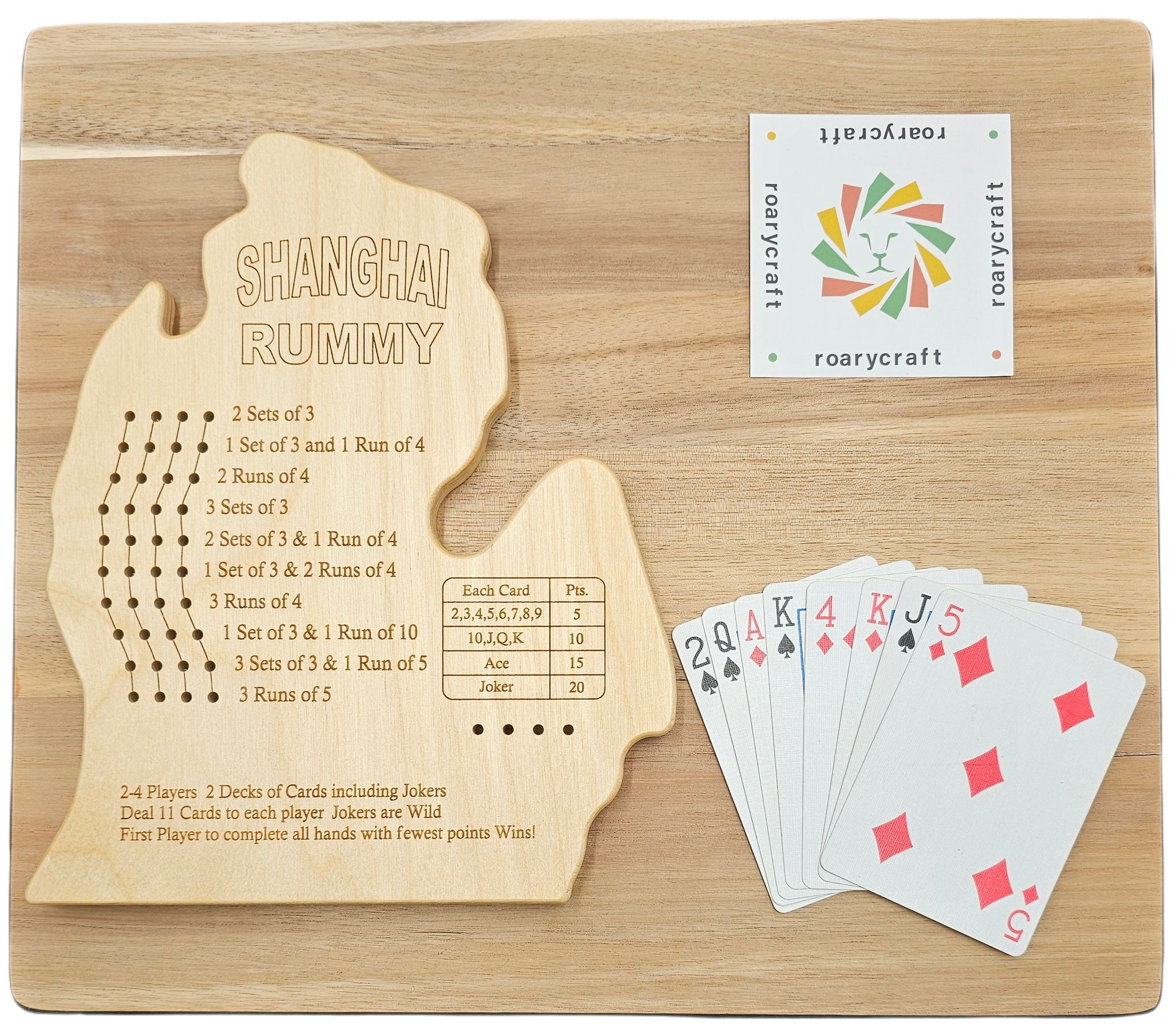 MICHIGAN LP Shanghai Rummy gameboard – RoaryCraft