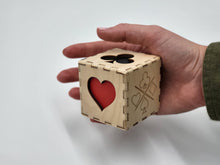 Load image into Gallery viewer, Trump Cube. Euchre Cube
