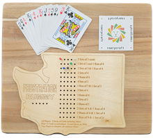Load image into Gallery viewer, Washington State shaped Frustration Rummy.
