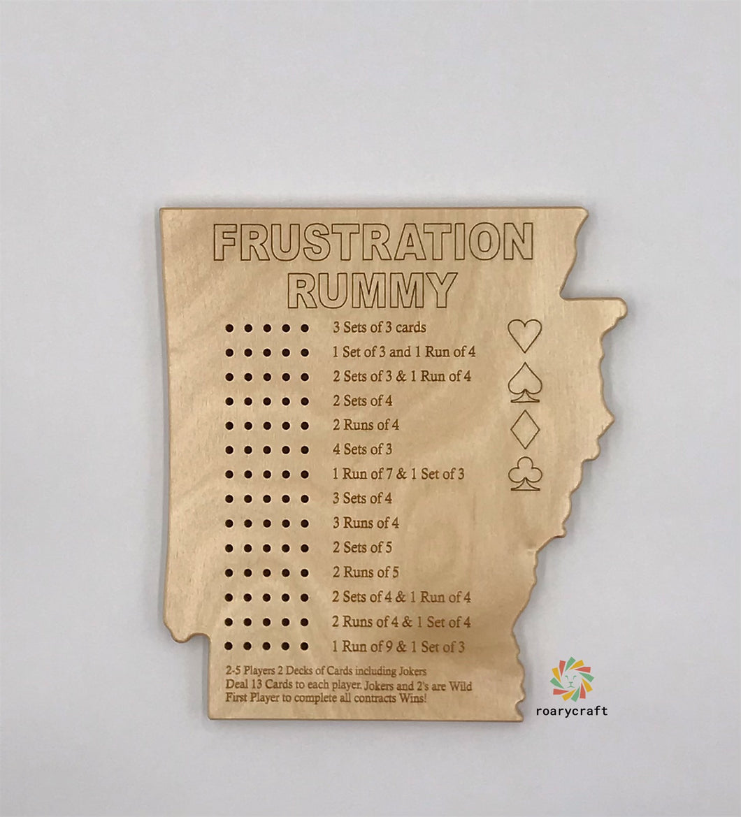 ARKANSAS Frustration rummy