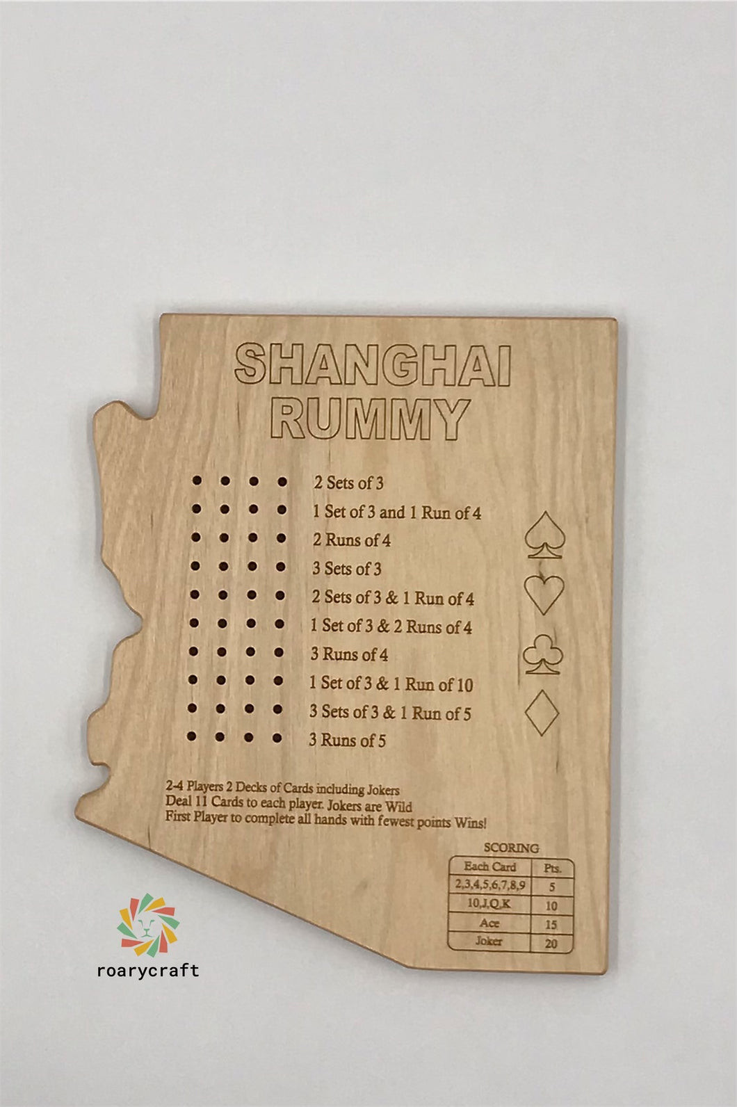 ARIZONA Shanghai Rummy